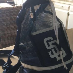 San Diego Padres baseball team bag